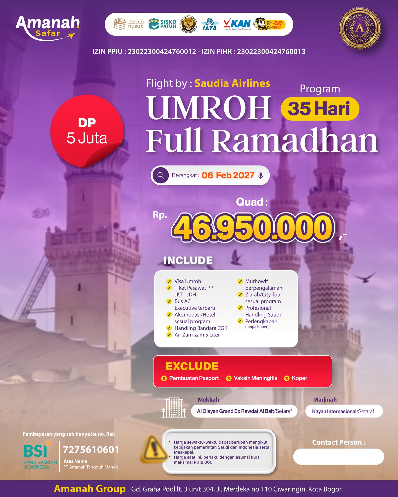 Paket Full Ramadhan