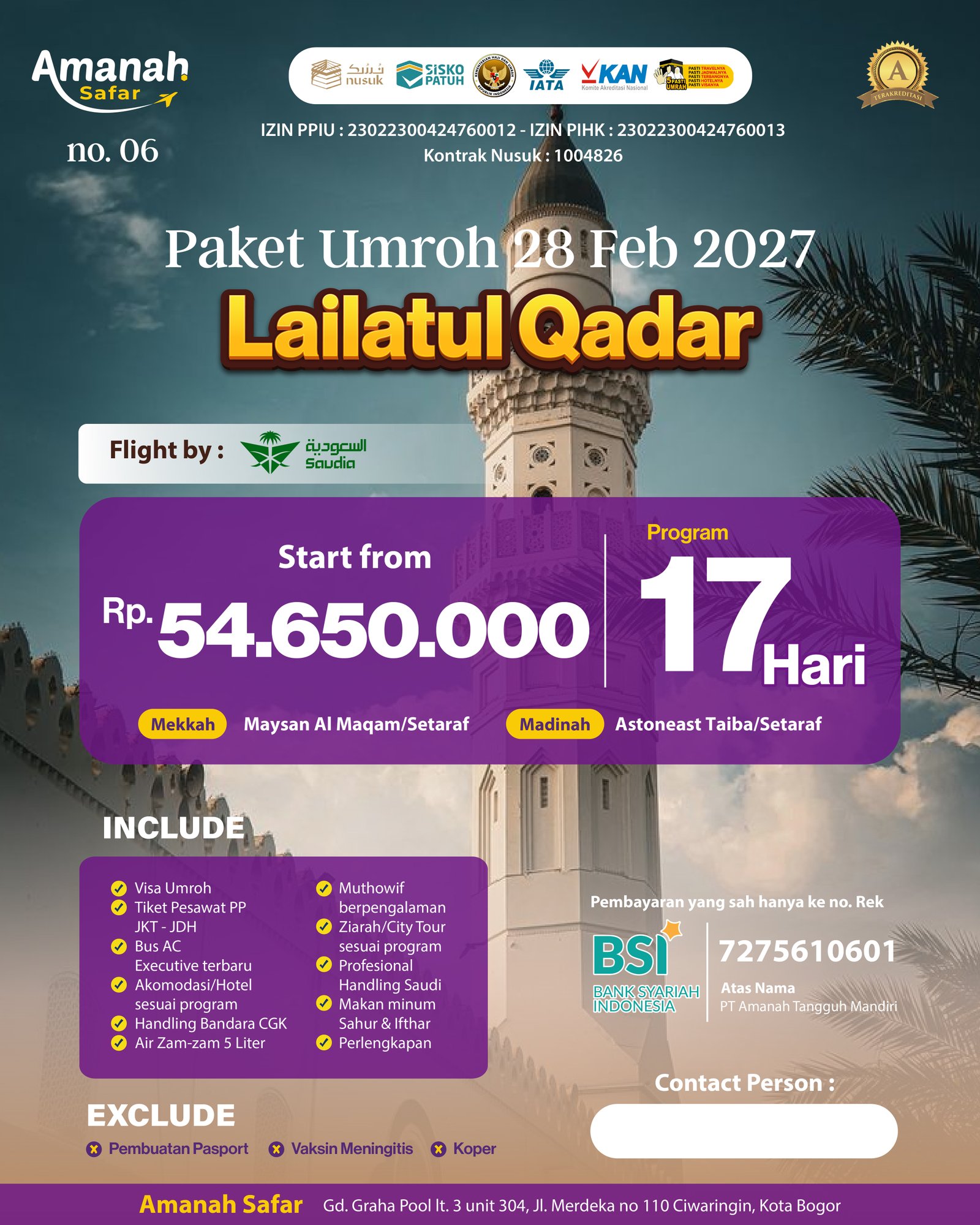 Paket Lailatul Qadar